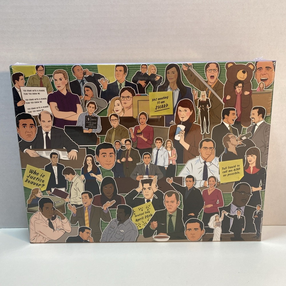 The Office Jigsaw Puzzle 500 Piece Smith Street Gift David Pretzel Day PPS NEW